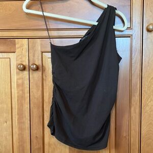 Etcetera top. Brown size small